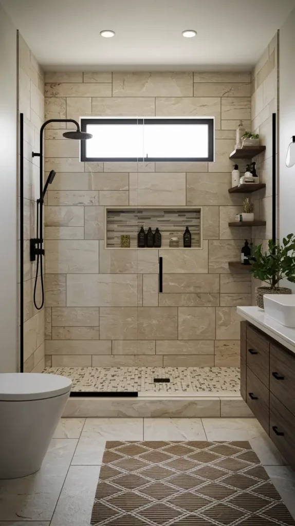 28 No Door Shower Ideas That Redefine Walk-In Style and Space