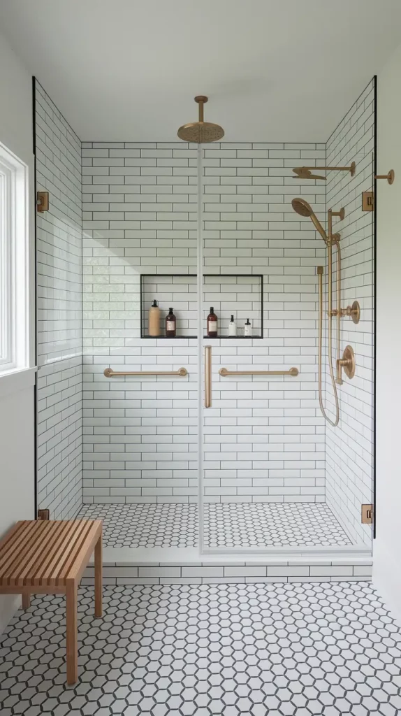 28 No Door Shower Ideas That Redefine Walk-In Style and Space