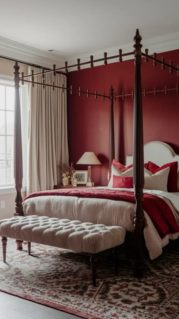 30 Stunning Red Bedroom Ideas for Every Style and Mood