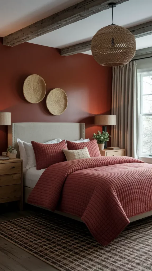 30 Stunning Red Bedroom Ideas for Every Style and Mood