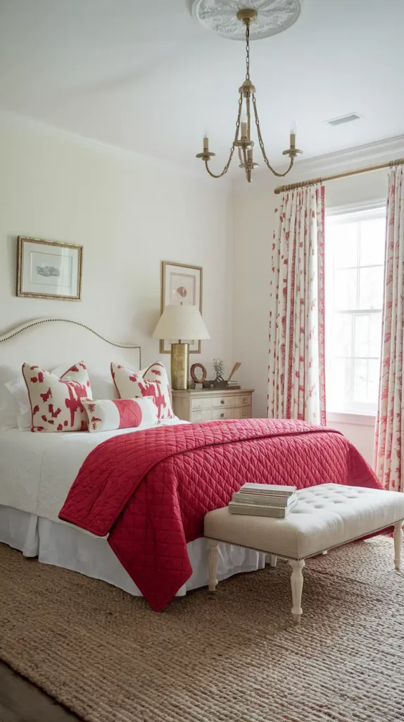 30 Stunning Red Bedroom Ideas for Every Style and Mood