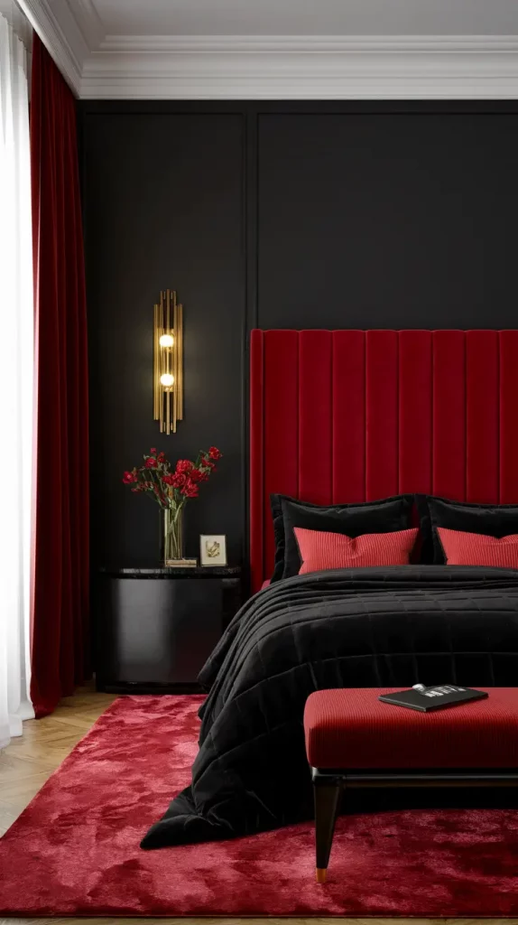 30 Stunning Red Bedroom Ideas for Every Style and Mood