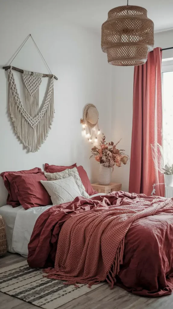 30 Stunning Red Bedroom Ideas for Every Style and Mood