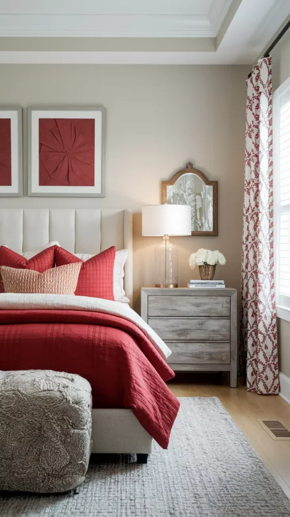 30 Stunning Red Bedroom Ideas for Every Style and Mood