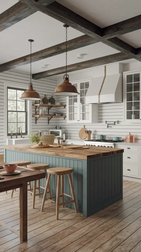 Rustic Kitchen Ideas: 32 Inspiring Farmhouse & DIY Designs for a Warm, Cozy Home