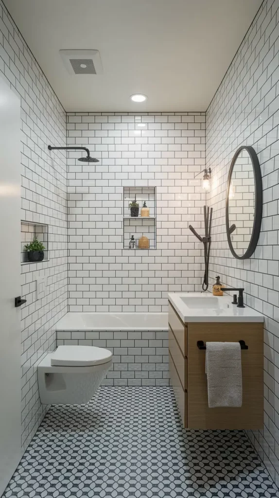 Small Bathroom Design: 32 Stunning Ideas for Stylish and Functional Spaces