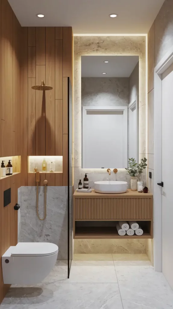 Small Bathroom Design: 32 Stunning Ideas for Stylish and Functional Spaces