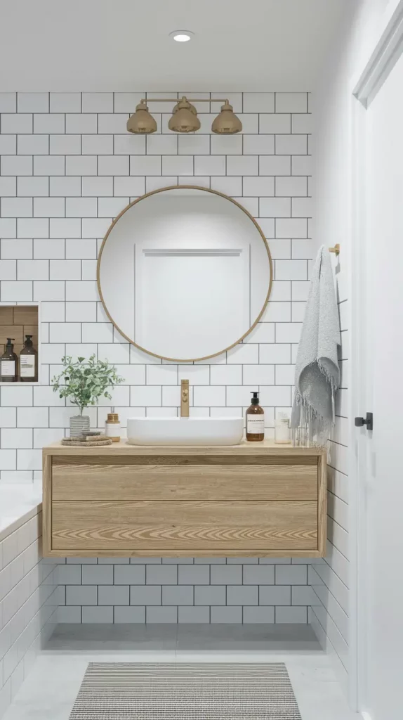 Small Bathroom Design: 32 Stunning Ideas for Stylish and Functional Spaces
