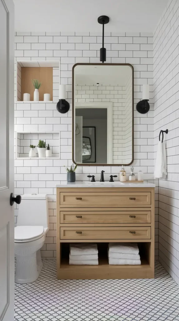 Small Bathroom Design: 32 Stunning Ideas for Stylish and Functional Spaces