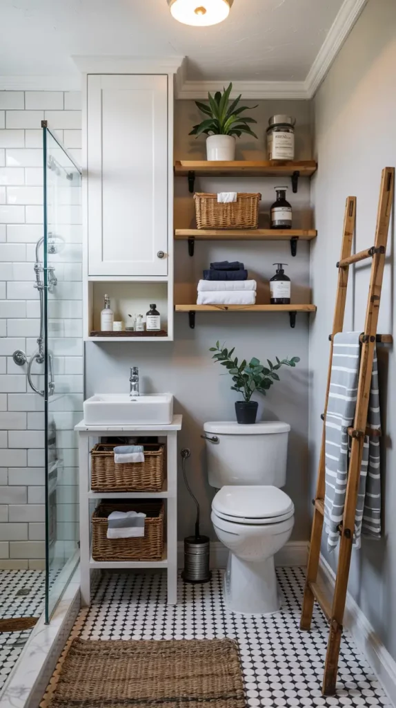 35 Small Bathroom Ideas to Maximize Style, Function, and Space