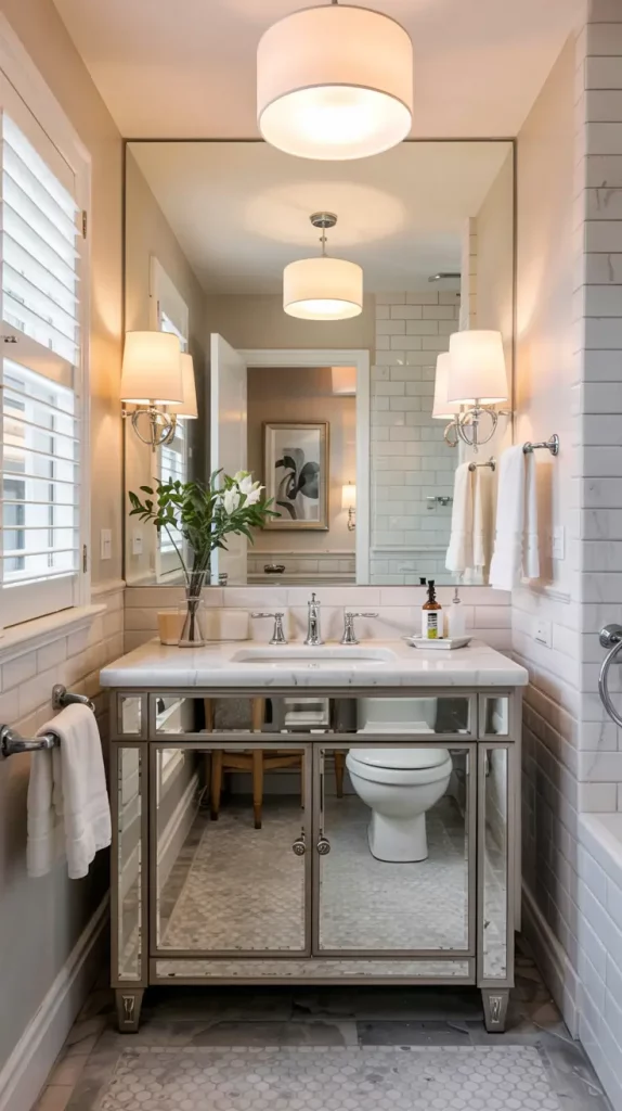 35 Small Bathroom Ideas to Maximize Style, Function, and Space