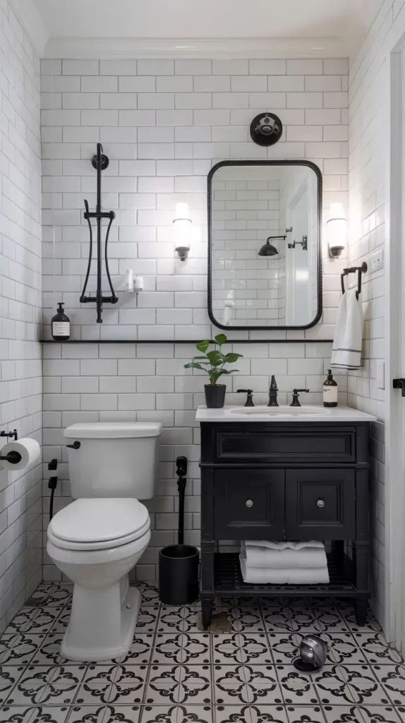 35 Small Bathroom Ideas to Maximize Style, Function, and Space