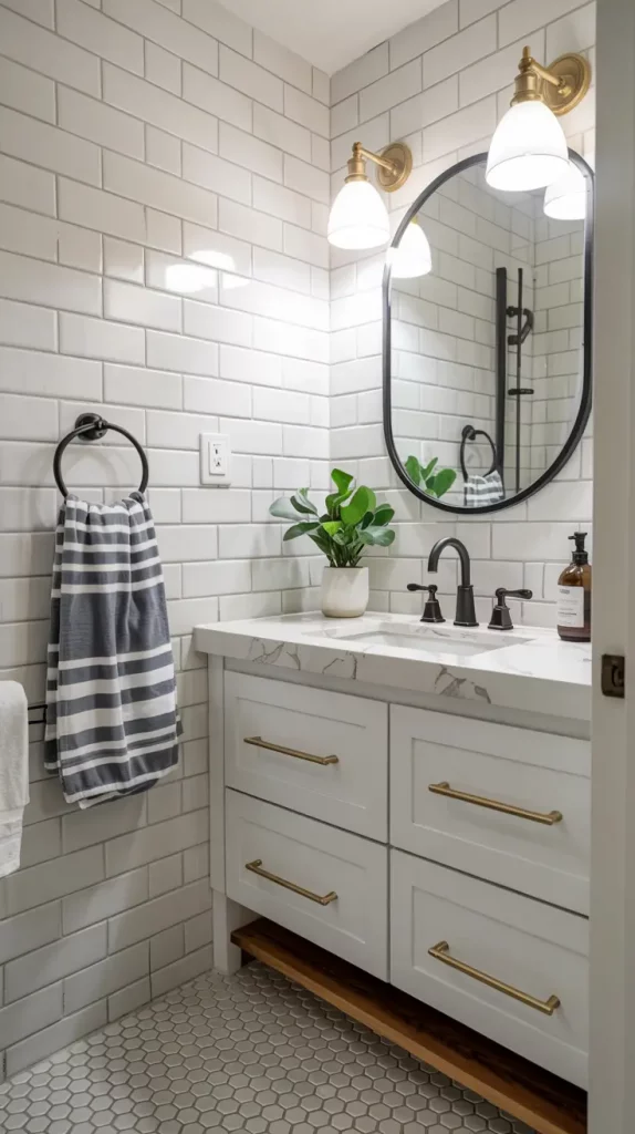 35 Small Bathroom Ideas to Maximize Style, Function, and Space