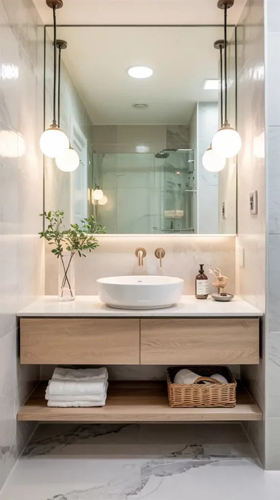 35 Small Bathroom Ideas to Maximize Style, Function, and Space