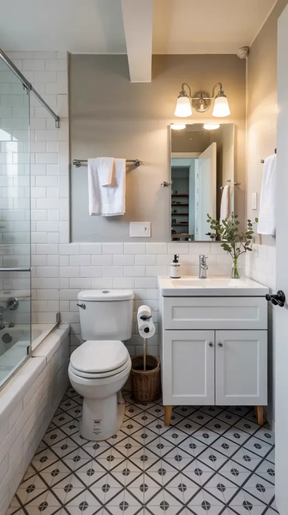 35 Small Bathroom Ideas to Maximize Style, Function, and Space
