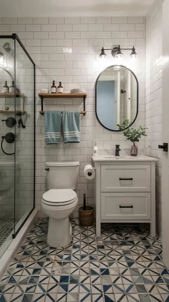 35 Small Bathroom Ideas to Maximize Style, Function, and Space