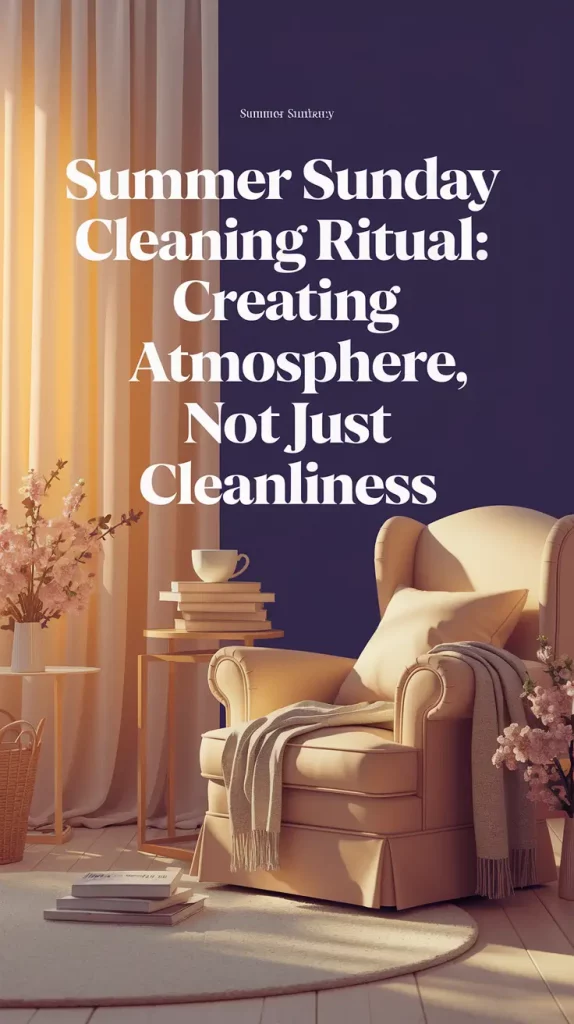 Summer Sunday Cleaning Ritual 2025: Refresh Your Home with Intention