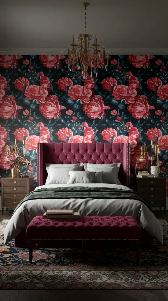 Wallpaper for Bedroom Ideas: 30 Elegant, Modern, and Textured Looks to Transform Your Space