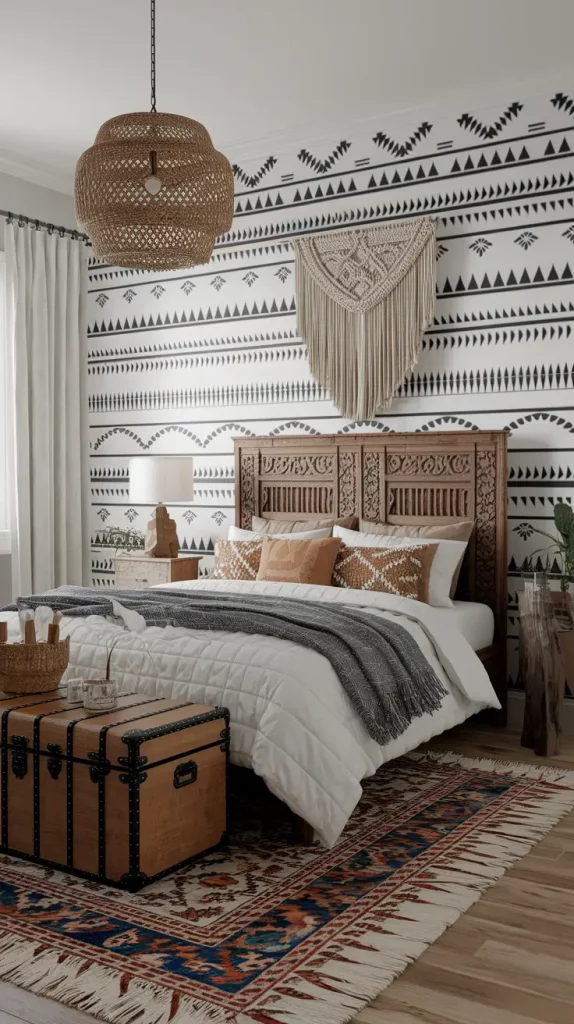 Wallpaper for Bedroom Ideas: 30 Elegant, Modern, and Textured Looks to Transform Your Space