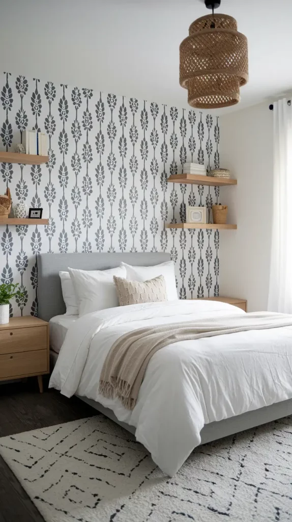 Wallpaper for Bedroom Ideas: 30 Elegant, Modern, and Textured Looks to Transform Your Space