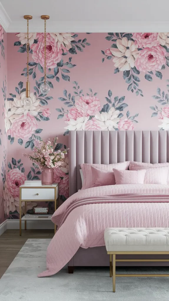 Wallpaper for Bedroom Ideas: 30 Elegant, Modern, and Textured Looks to Transform Your Space