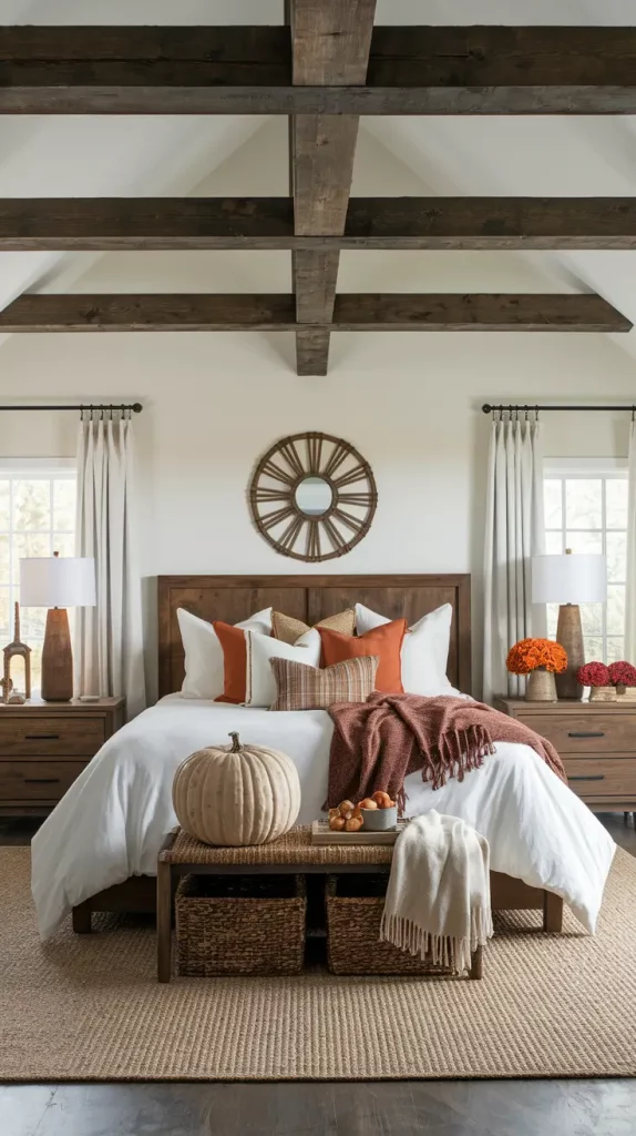 Fall Bedroom Decoration Ideas 2025: 28 Cozy & Aesthetic Ways To Style Your Space For Autumn