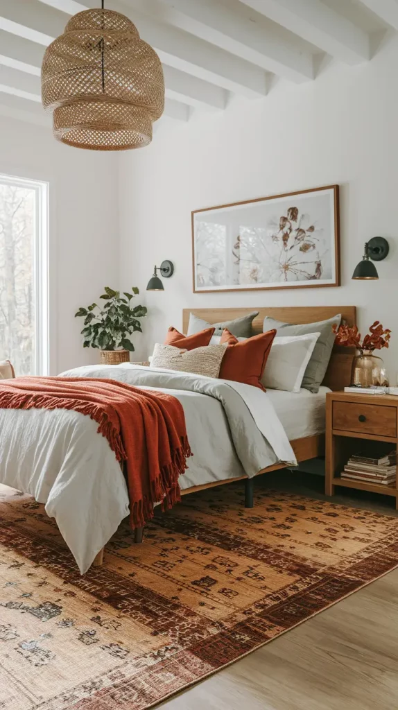 Fall Bedroom Decoration Ideas 2025: 28 Cozy & Aesthetic Ways To Style Your Space For Autumn
