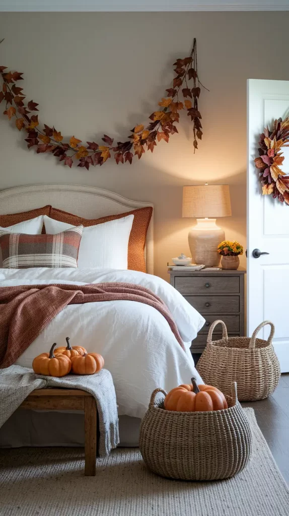 Fall Bedroom Decoration Ideas 2025: 28 Cozy & Aesthetic Ways To Style Your Space For Autumn