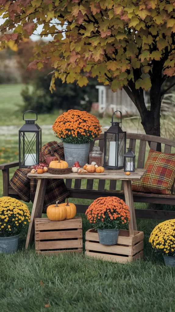 Fall Garden Decor Ideas 2025: 28 Ways to Style Your Outdoor Space for Autumn