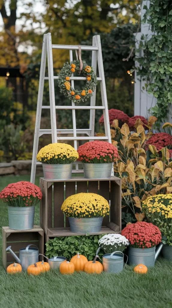 Fall Garden Decor Ideas 2025: 28 Ways to Style Your Outdoor Space for Autumn