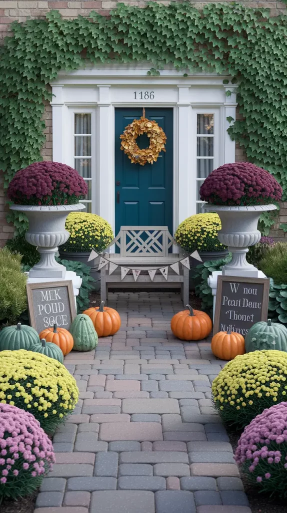Fall Garden Decor Ideas 2025: 28 Ways to Style Your Outdoor Space for Autumn