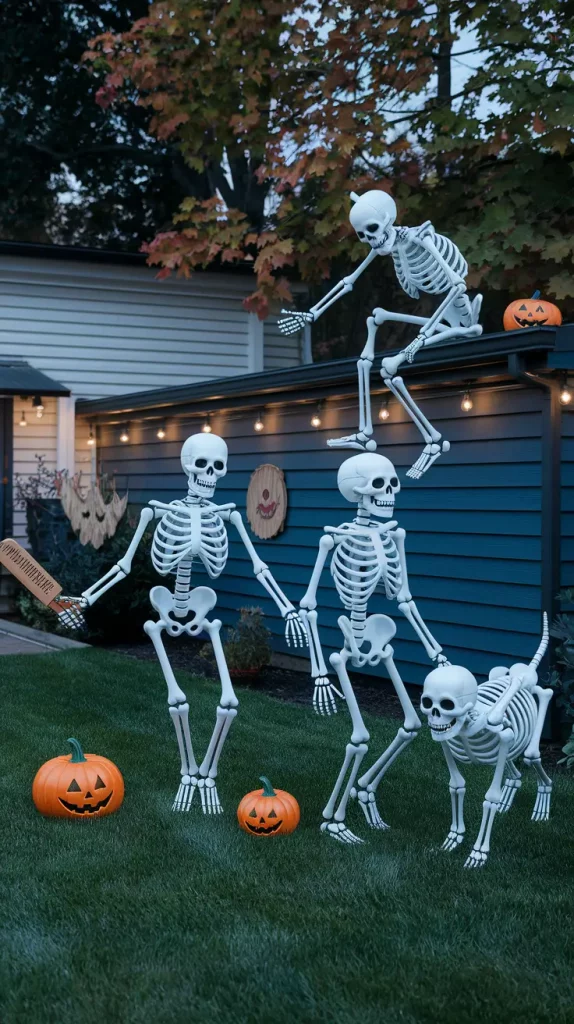 Halloween Outdoor Decorations 2025: 32 Trendy DIY Ideas For Yards, Porches & More