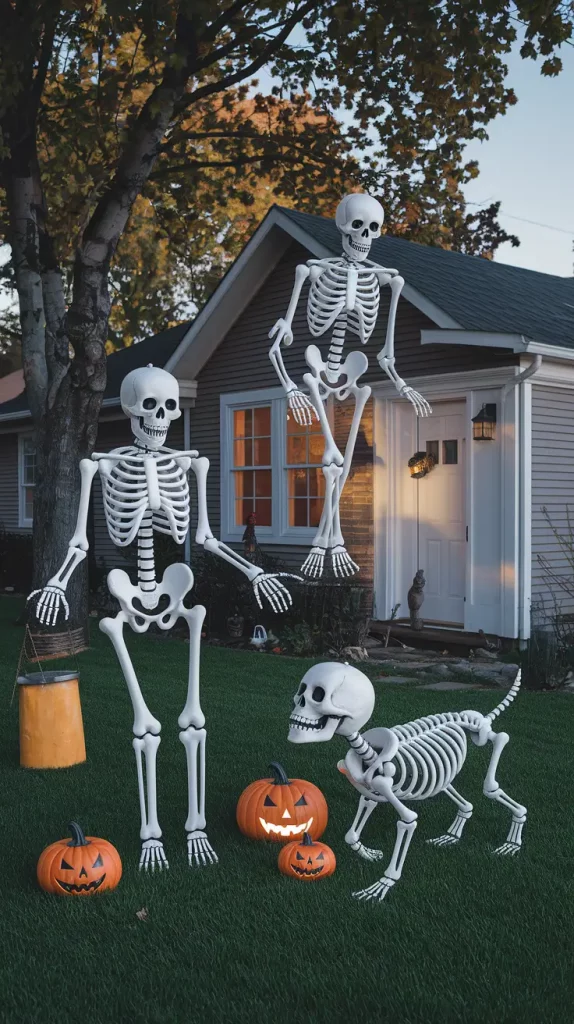 Halloween Outdoor Decorations 2025: 32 Trendy DIY Ideas For Yards, Porches & More