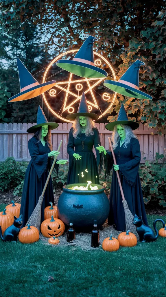 Halloween Outdoor Decorations 2025: 32 Trendy DIY Ideas For Yards, Porches & More