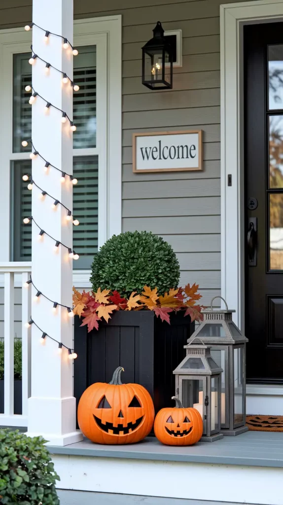 Halloween Outdoor Decorations 2025: 32 Trendy DIY Ideas For Yards, Porches & More