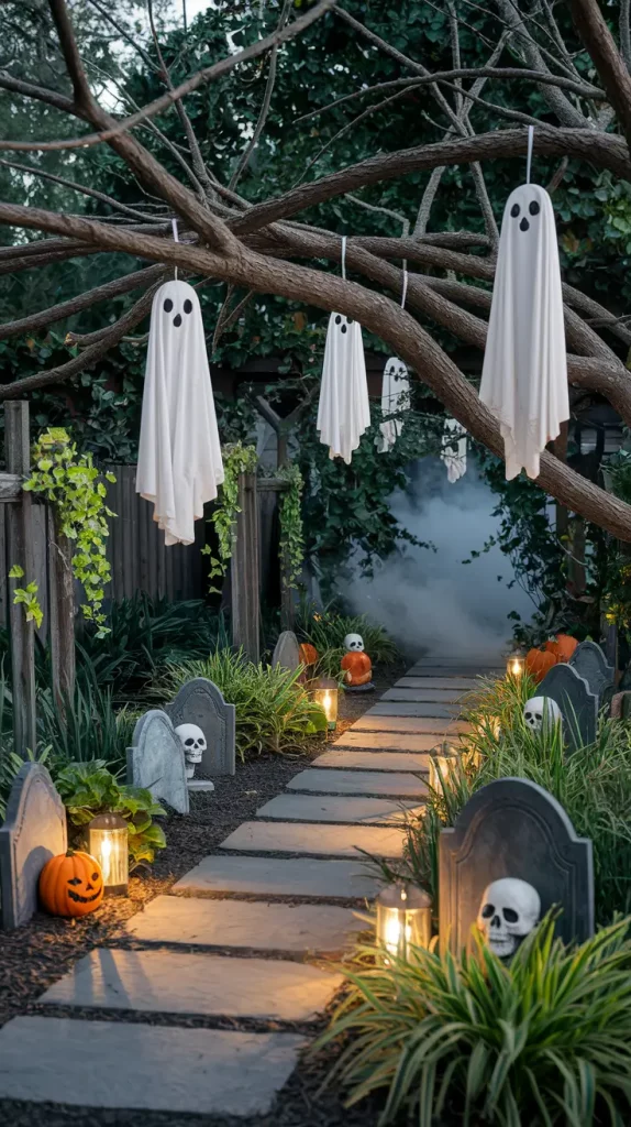Halloween Outdoor Decorations 2025: 32 Trendy DIY Ideas For Yards, Porches & More