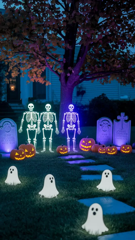 Halloween Outdoor Decorations 2025: 32 Trendy DIY Ideas For Yards, Porches & More
