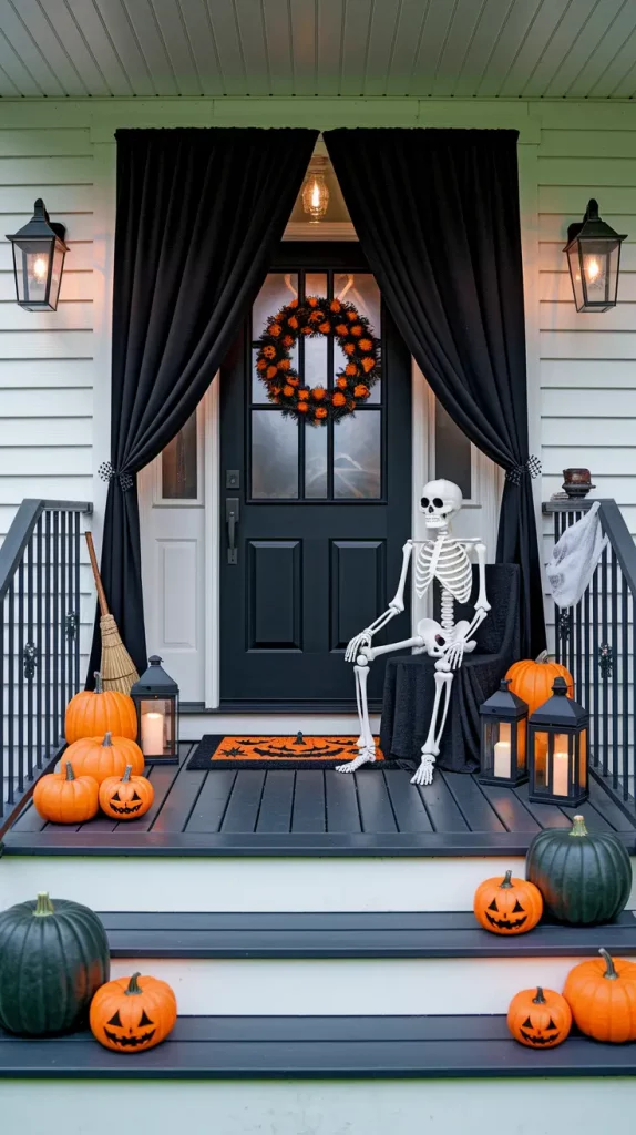 Halloween Outdoor Decorations 2025: 32 Trendy DIY Ideas For Yards, Porches & More