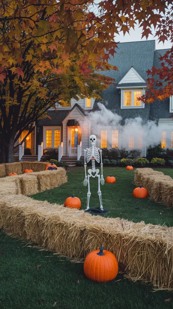 Halloween Outdoor Decorations 2025: 32 Trendy DIY Ideas For Yards, Porches & More