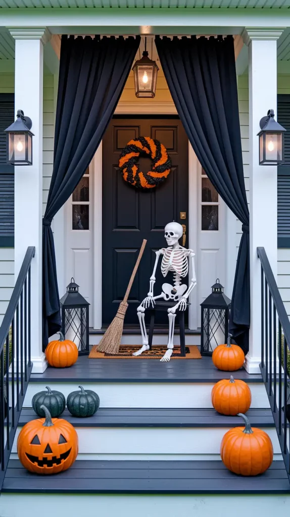 Halloween Outdoor Decorations 2025: 32 Trendy DIY Ideas For Yards, Porches & More