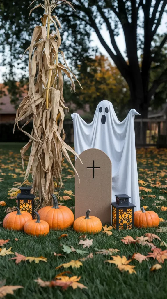 Halloween Outdoor Decorations 2025: 32 Trendy DIY Ideas For Yards, Porches & More