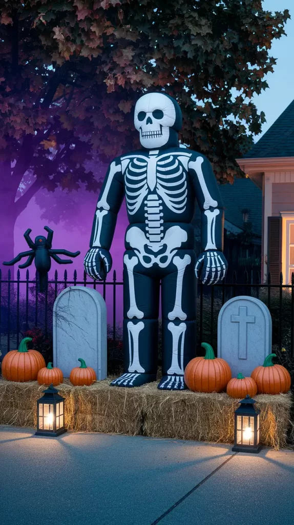 Halloween Outdoor Decorations 2025: 32 Trendy DIY Ideas For Yards, Porches & More