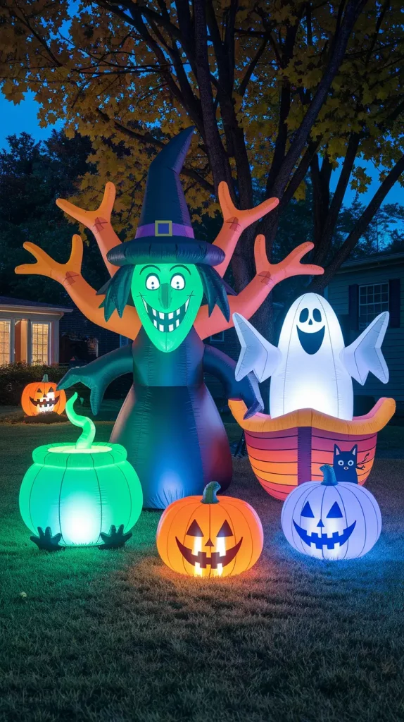 Halloween Outdoor Decorations 2025: 32 Trendy DIY Ideas For Yards, Porches & More