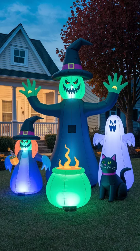 Halloween Outdoor Decorations 2025: 32 Trendy DIY Ideas For Yards, Porches & More