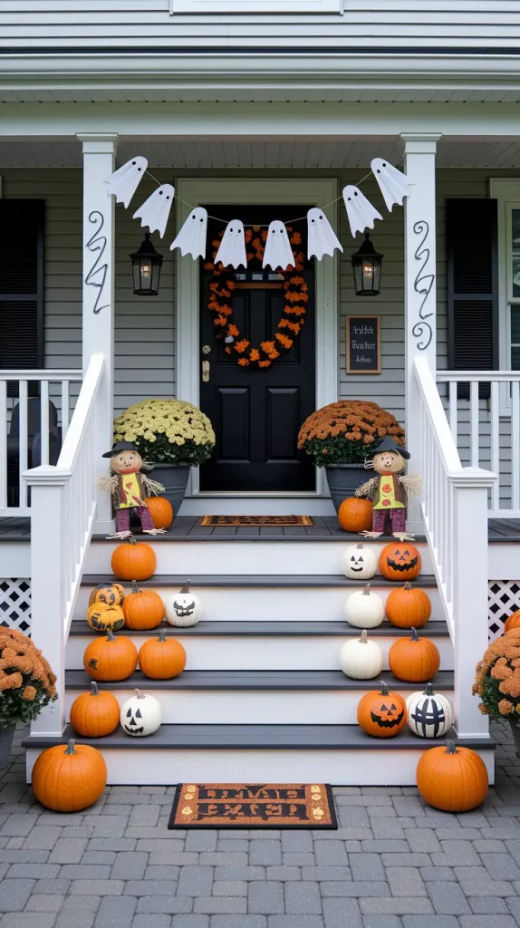 Halloween Outdoor Decorations 2025: 32 Trendy DIY Ideas For Yards, Porches & More