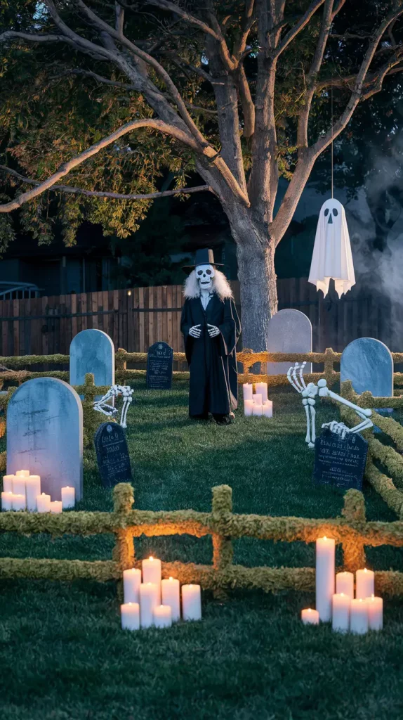 Halloween Outdoor Decorations 2025: 32 Trendy DIY Ideas For Yards, Porches & More