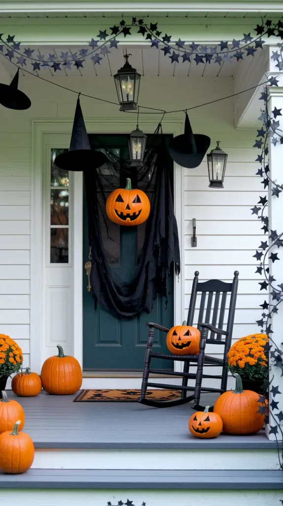 Halloween Outdoor Decorations 2025: 32 Trendy DIY Ideas For Yards, Porches & More