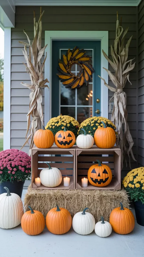 Halloween Outdoor Decorations 2025: 32 Trendy DIY Ideas For Yards, Porches & More