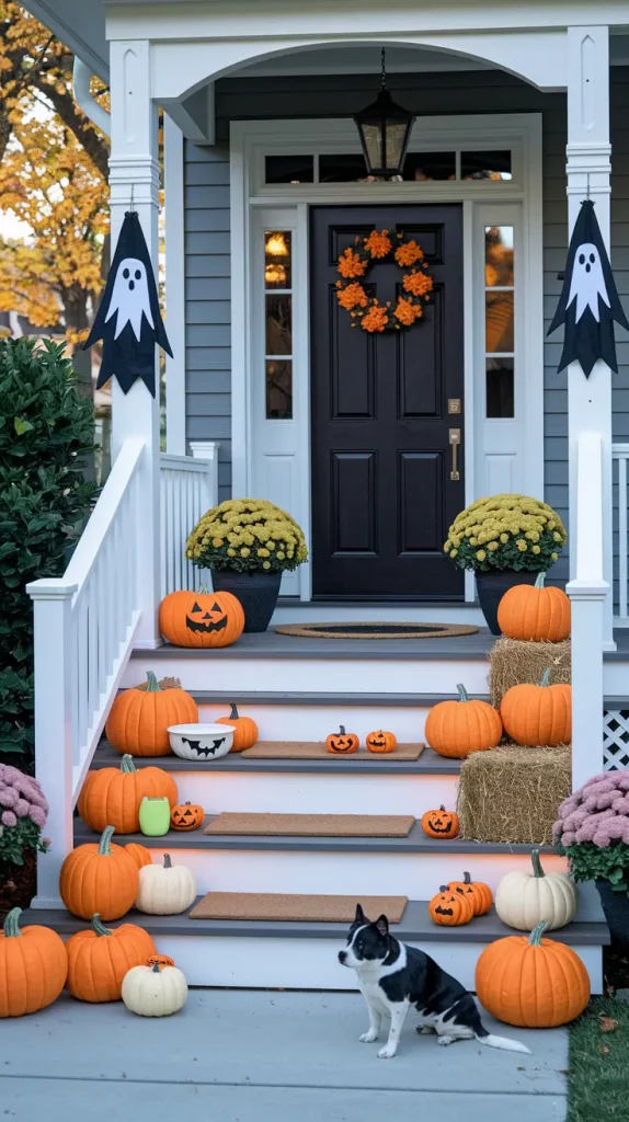Halloween Outdoor Decorations 2025: 32 Trendy DIY Ideas For Yards, Porches & More