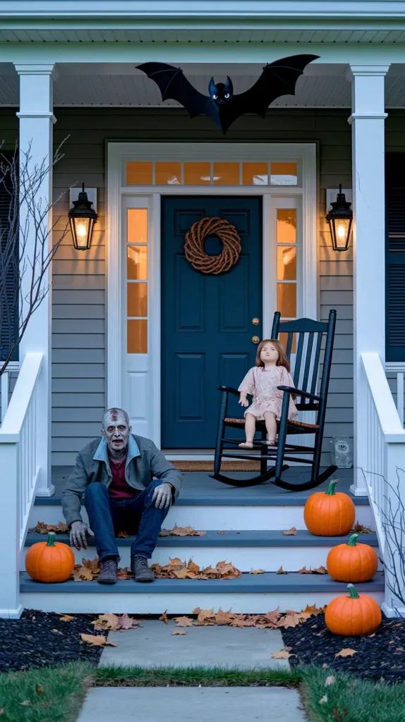 Scary Halloween Porch Decorations 2025: 27 Terrifying Ideas for a Haunted Entryway